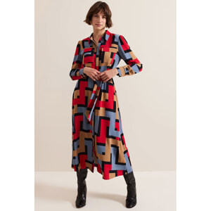 Phase Eight Amita Geo Shirt Dress